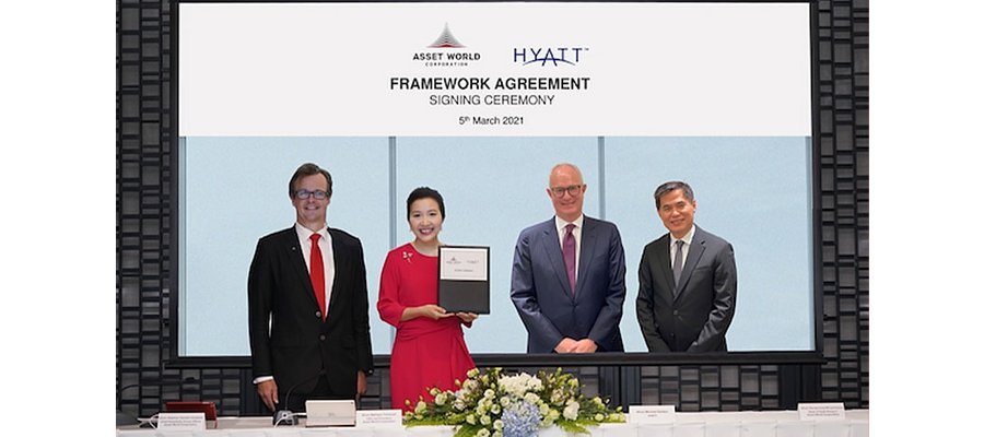 AWC and Hyatt to develop hotels in Thailand
