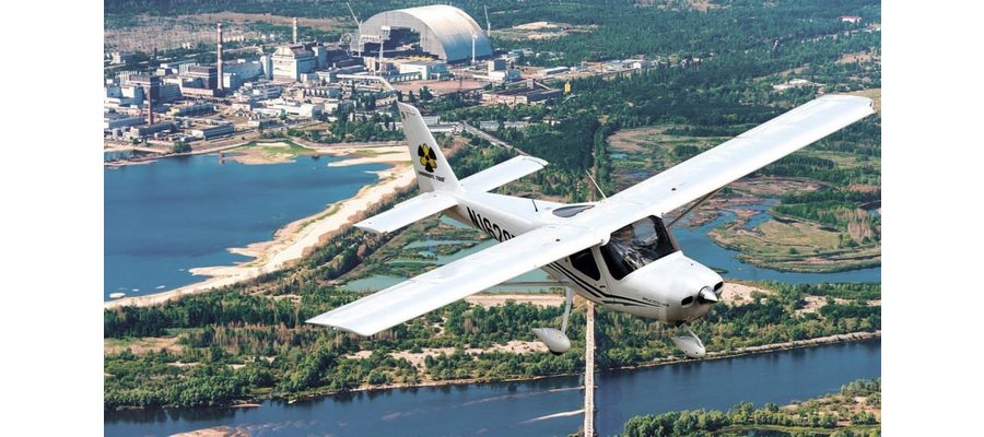 Dark tourism takes to the sky above Chernobyl