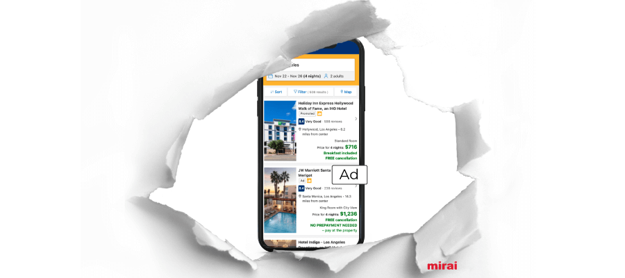 Booking.com Introduces “Native Ads”