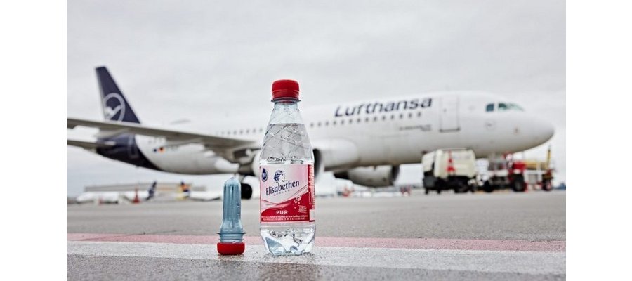 Lufthansa and Fraport to recycle up to ten million PET plastic bottles per year