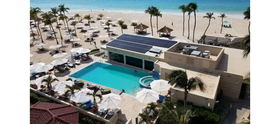 By necessity or design, Caribbean resorts are going off-grid