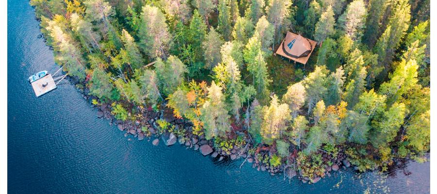 New Off-Grid, Floating Lodge Brings You Closer To Nature In Arctic Sweden