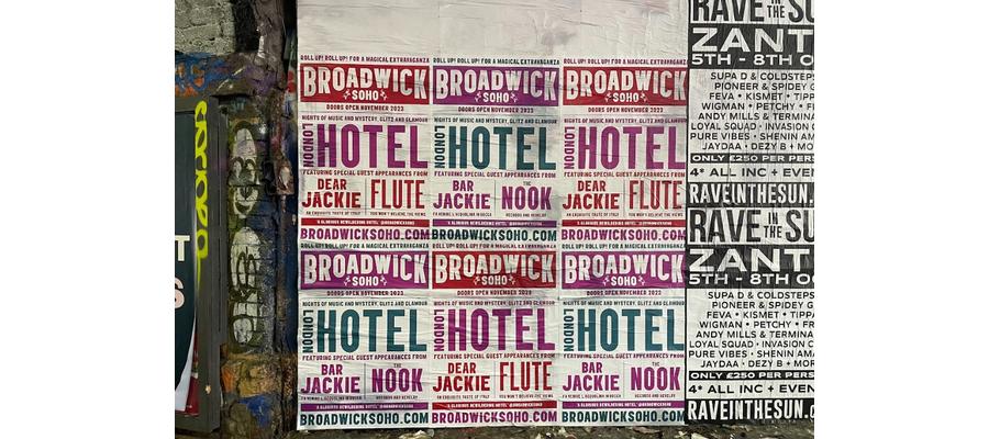 Broadwick Soho teases November launch with global poster roll-out