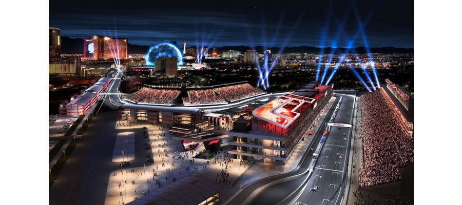 Major construction in Vegas ahead of Formula 1 race