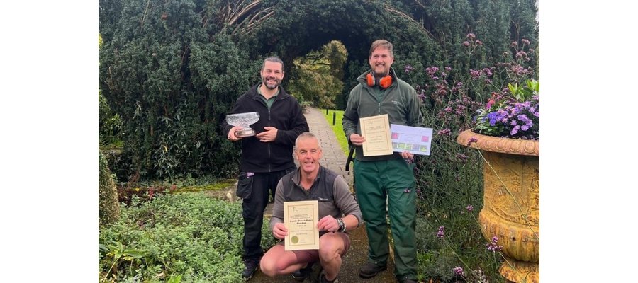 Kendal hotel wins gold awards and trophy for its gardens