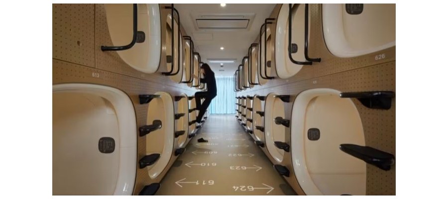 New Japan capsule hotel will monitor guests' sleep NTT Data seeks insights for health, product development