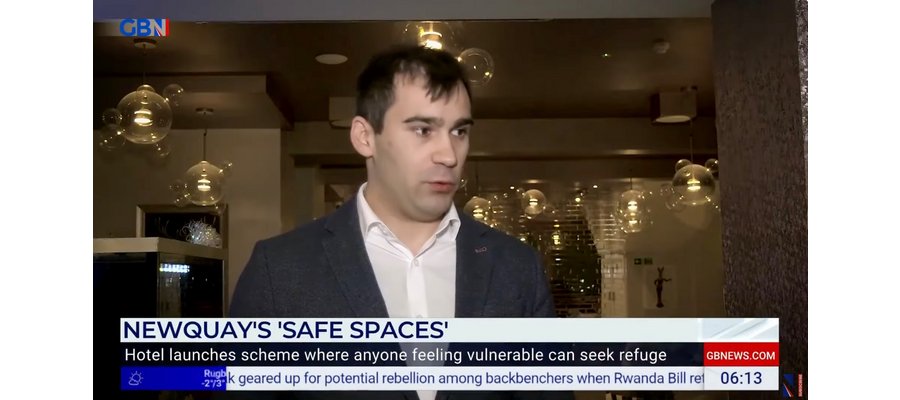 Safe Space Safe Town | Hotel launches scheme to protect vulnerable people