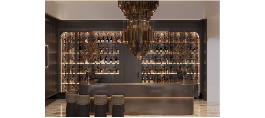 Inside Park Lane Copenhagen, a former cinema-turned-boutique hotel