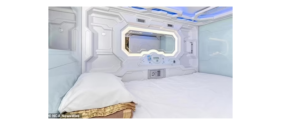 Sydney capsule hotel 'pod' advertised as 'long-term living solution' at $300 a week reveals ridiculous state of rentals in Australia
