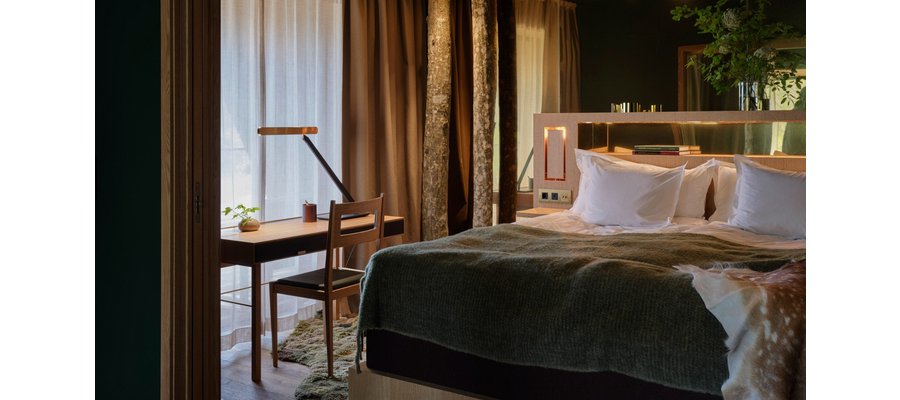 Bernadotte & Kylberg unveils own-label furniture in nature-inspired Arken hotel