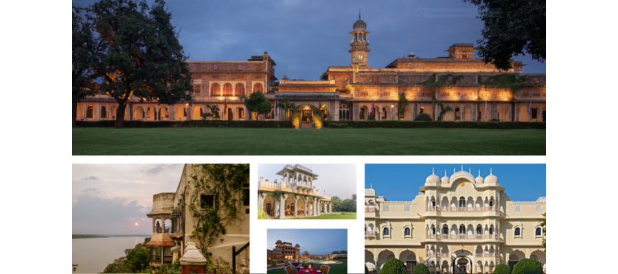 The grand Indian royal hotel