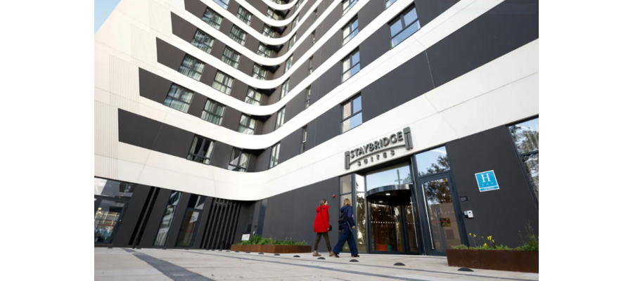 New international-brand hotels in Malaga city tower block welcome their first guests