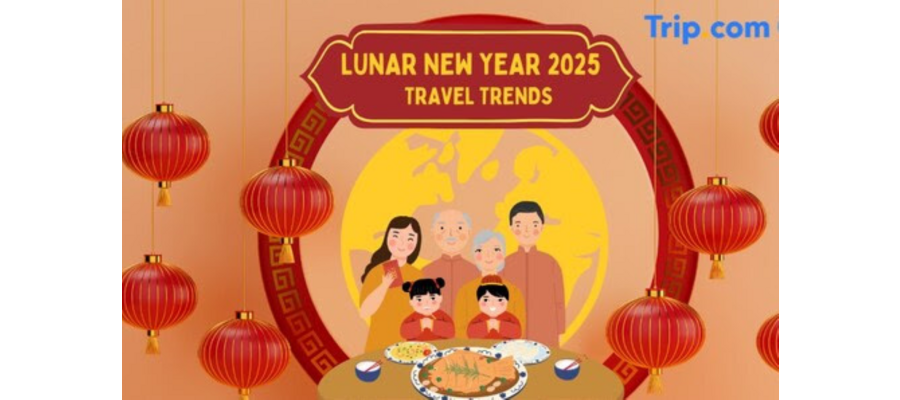 Trip.com Group sees longer stays and unique destinations for the Lunar New Year