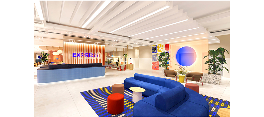 IHG Hotels & Resorts unveils innovative experiential Holiday Inn Express public space design