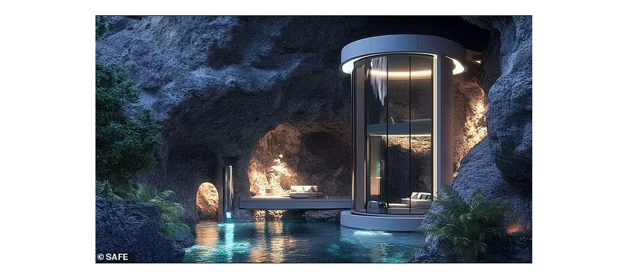 Inside the lavish £242million 'doomsday' bunker where the ultra-rich elite will retreat if WW3 breaks out