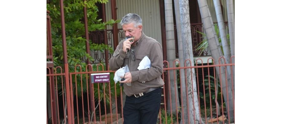 Former outback pub manager claims ‘rape me’ messages to worker were ‘work terminology’