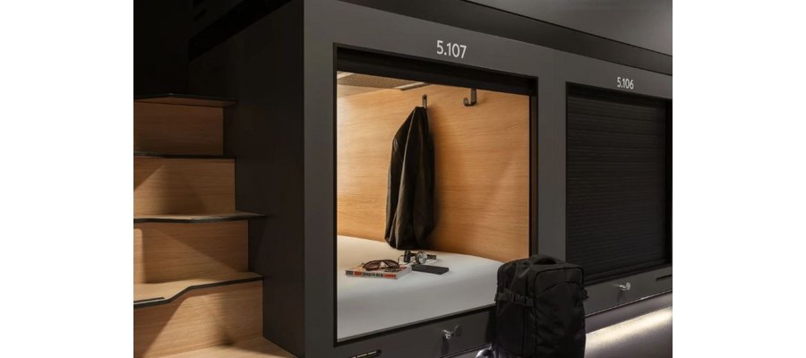 Zedwell Capsule Hotel Piccadilly Circus opens with 1000 individual sleep capsules