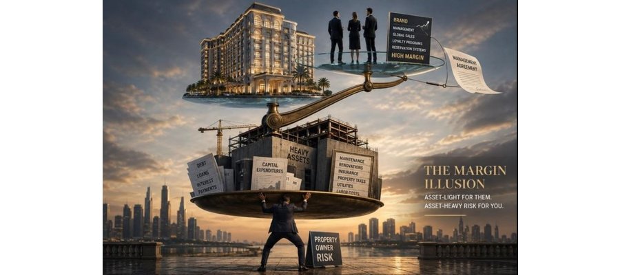 The Ultra-Luxury Hotel Margin Illusion: How Asset-Light Giants Are Transferring Heavy-Asset Risk to Owners