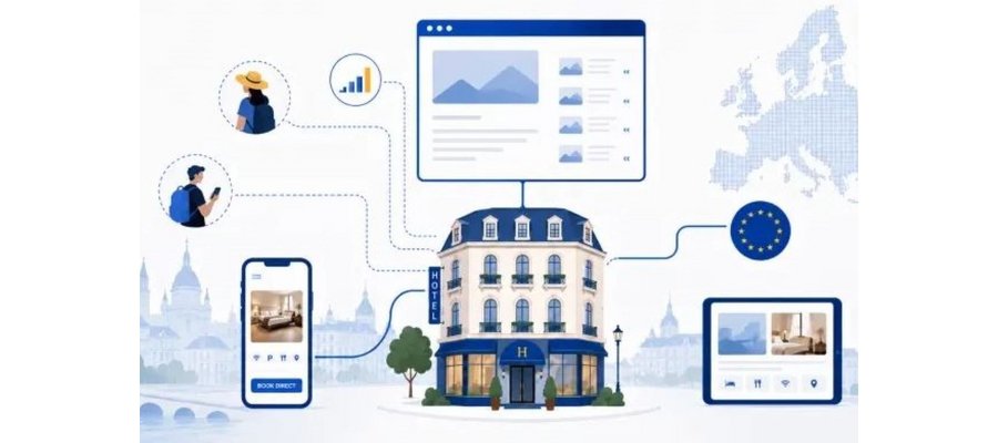 Booking Holdings and Expedia Group Control 85% of European OTA Market, Study Finds