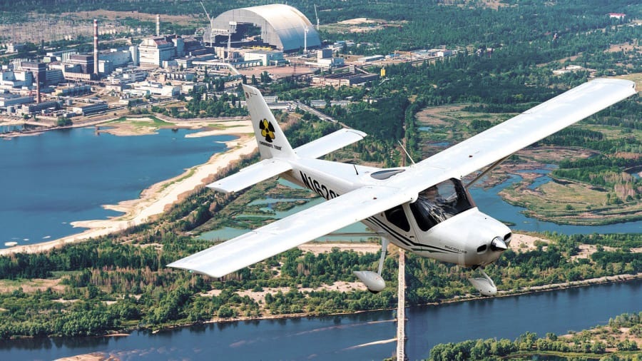 Dark tourism takes to the sky above Chernobyl