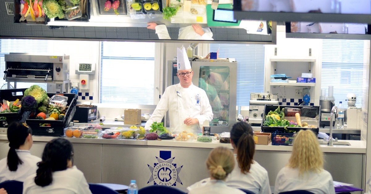 Discussing culinary trends with Thomas Kyritsis, Le Cordon Bleu