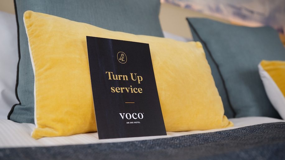 IHG’s Voco brand trials personalised 'Turn Up' service