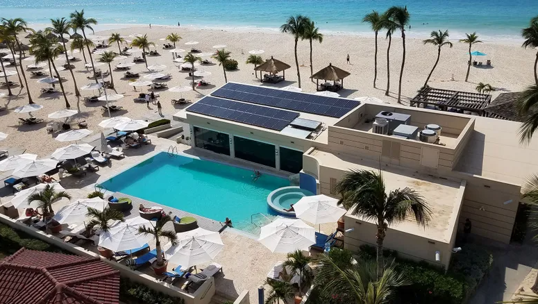 By necessity or design, Caribbean resorts are going off-grid