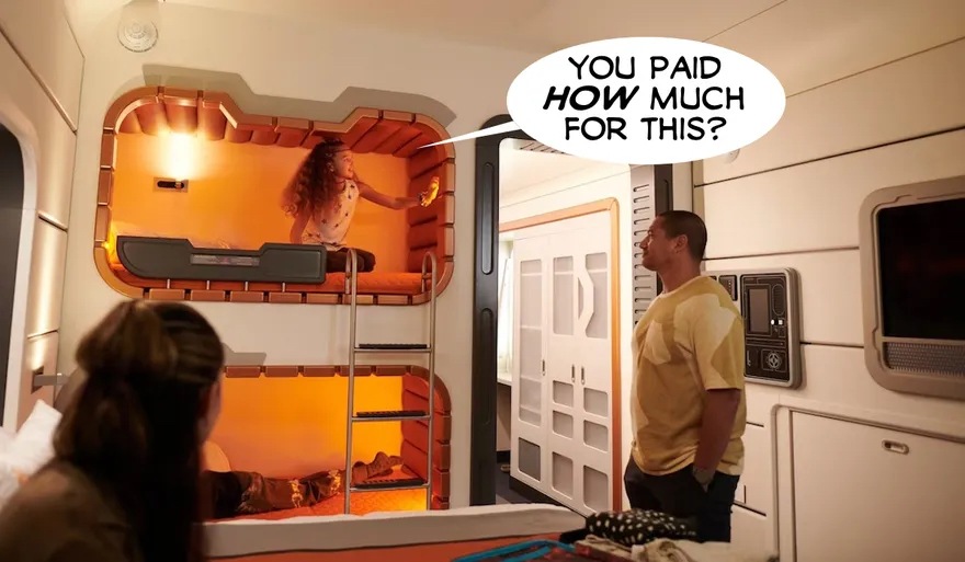 Galactic Starcruiser: Even just closing the Star Wars hotel costs Disney $2.5 million per room