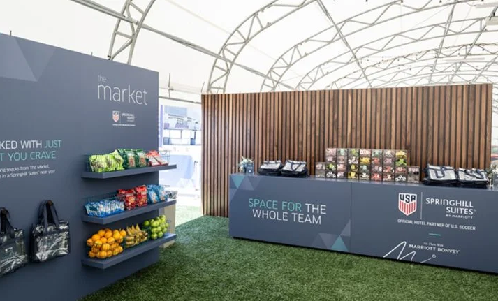 SpringHill Suites scores in soccer market with new partnerships